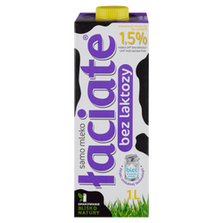 Łaciate Mleko UHT 1,5% Bez Laktozy 1L