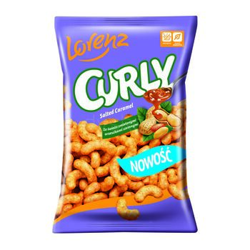 Curly Chrupki Słony Karmel 100g