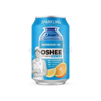Napój OSHEE Vitamin Water Sparkling Cytryna - Pomarańcza 330 ml