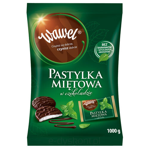 Wawel Pastylka Miętowa W Czekoladzie 1Kg