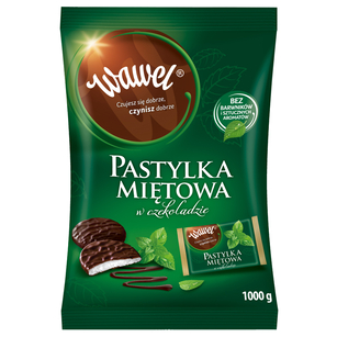 Wawel Pastylka Miętowa W Czekoladzie 1Kg