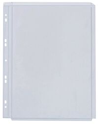 Koszulki na katalogi OFFICE PRODUCTS, poszerzana, PP, A4, krystal, 180mikr.