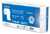 Velvet Papier Toaletowy Celulozowy Professional, 2-Warstwowy, 138 Listków, 15M, 8Szt., Biały - 3