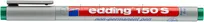 Foliopis Zmywalny E-150 S Edding, 0,3 Mm, Zielony - 2