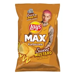 Lay'S Max Karbowane Sweet Mustard Sauce 120 G