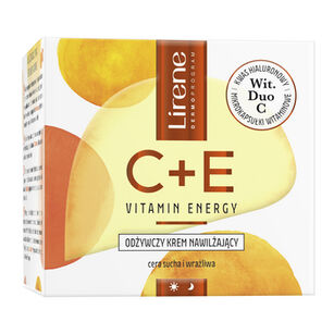 Lirene C+E Vitamin Energy Odżywczy krem nawilżający 50ml