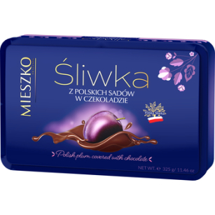 Śliwka w Czekoladzie 325g Puszka Mieszko