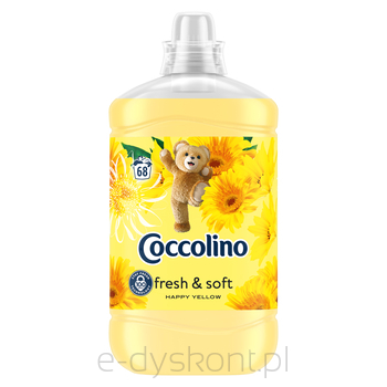 Coccolino Płyn Do Płukania Tkanin O Zapachu Żółtych Letnich Kwiatów 1700 Ml