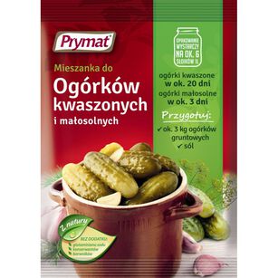 Prymat Mieszanka Do Ogórków Kwaszonych I Małosolnych 40G 