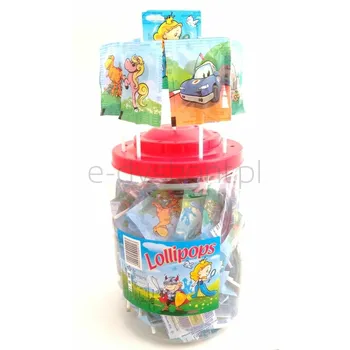 Karwit Lizaki Płaskie O Smakach Owocowych I Cola 6,5Gx100 Sztuk