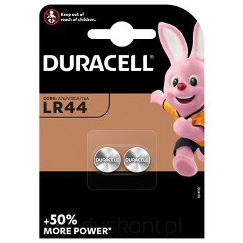 Duracell Baterie Alkaliczne Pastylkowe Typ Lr44 2 Szt.