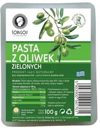Pasta z oliwek zielonych 100g