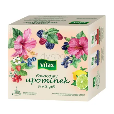 Vitax Owocowy upominek mix 40 sztuk