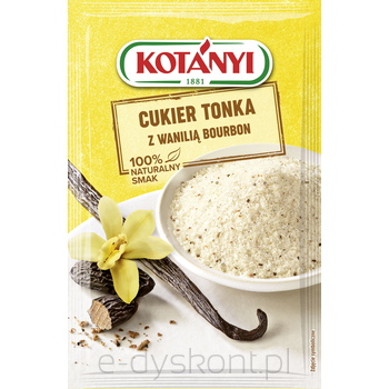 Kotanyi Cukier Tonka Z Wanilią Bourbon 20G