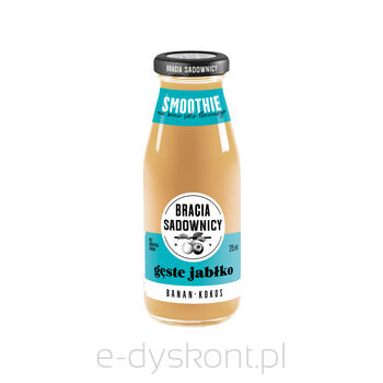 Bracia Sadownicy Gęste Jabłko - Banan Kokos 215 Ml