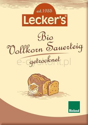 Lecker`S Zakwas Żytni Do Chleba Bio 30 G