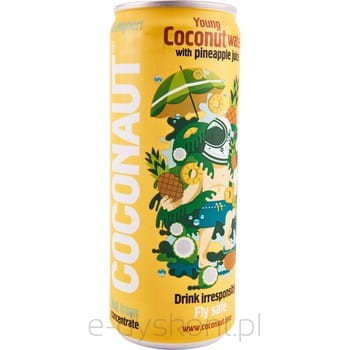 Coconaut Woda Kokosowa Z Sokiem Ananasowym 320Ml