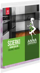 Anna Zaradna Ścierki uniwersalne 10 szt., mix