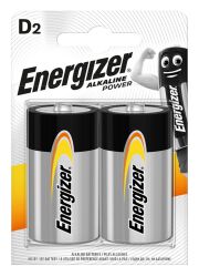 Energizer Bateria Alkaline Power, D, LR20, 1,5V, 2szt.