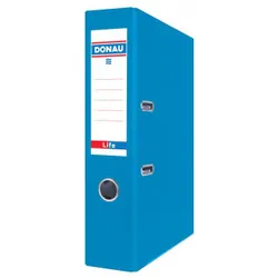 Donau Segregator Life, neon, A4/75mm, niebieski
