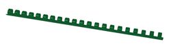 Office Products Grzbiety do bindowania A4, 12mm (95 kartek), 100 szt., zielone [BIURO]