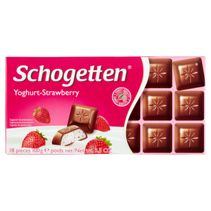 Schogetten Czekolada Yoghurt - Strawberry 100G