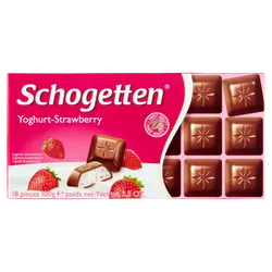 Schogetten Czekolada Yoghurt - Strawberry 100G