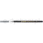 Edding Pisak Z Końcówką Pędzelkową E-1340 Metaliczny Srebrny  - 3
