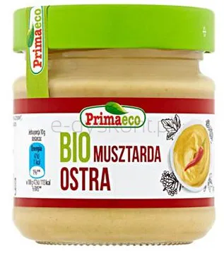 Musztarda Ostra Bio 170 G