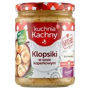 Klopsiki Kuchnia Kachny W Sosie Koperkowym 500 G Mw Dobry Wybór