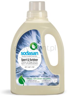 Sodasan Płyn Do Prania tkanin sportowych i membranowych BIO 750 ml