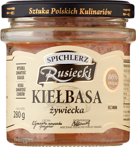 Spichlerz Rusiecki Kiełbasa Żywiecka 280G