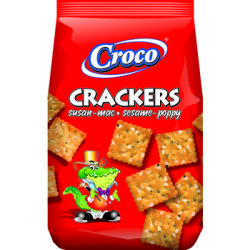 Croco krakersy z sezamem i makiem 100 g