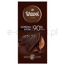 Wawel Czekolada Premium Gorzka 90% cocoa 90g