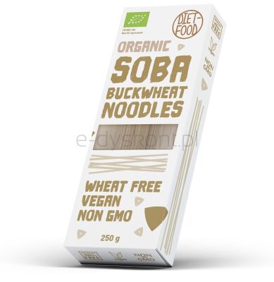 Diet Food Makaron gryczany soba BEZGL. BIO 250 g