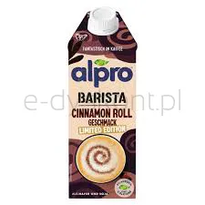 Alpro Barista napój owsiano-sojowy cinnamon roll 750ml