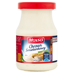 Mosso Chrzan Śmietankowy 180 G