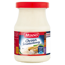 Mosso Chrzan Śmietankowy 180 G