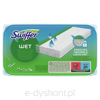 Swiffer Wet Mokre Chusteczki Do Podłóg 10 Sztuk