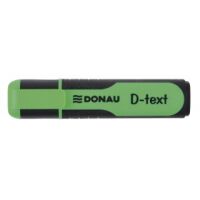 Donau Zakreślacz fluorescencyjny D-Text, 1-5mm (linia), zielony [BIURO]