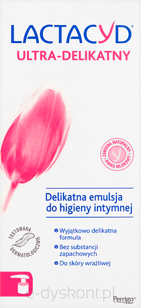 Lactacyd ULTRA-DELIKATNY emulsja do higieny intymnej z pompką 200ml