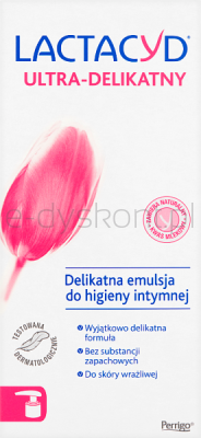 Lactacyd Ultra Delikatny emulsja do higieny intymnej z pompką 200ml