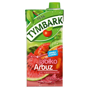 Tymbark Napój Jabłko Arbuz 1 L