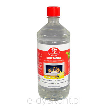 FF Fire Family Płyn Premium do Biokominków Wanilia 1000 ml