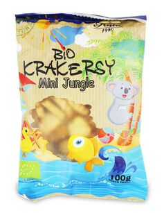 Krakersy Mini Jungle Bio 100 G - Bio Ania [BIO]