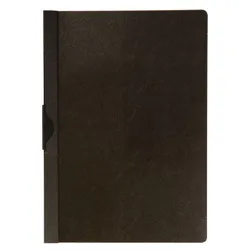 Q-Connect Skoroszyt z metalowym klipsem, PP, A4, 200/350mikr., czarny