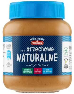Primavika Pasta Naturalna Peanut Butter 350 G
