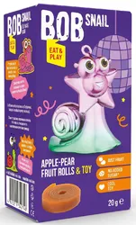 Przekąska jabłko-gruszka z zabawką 20 g