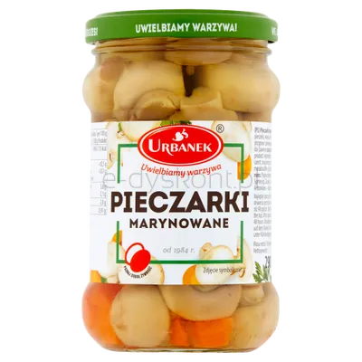 Urbanek Pieczarki Marynowane 290G 