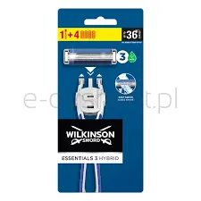 Wilkinson Sword Essentials 3 Hybrid Rączka + 4 Wkłady